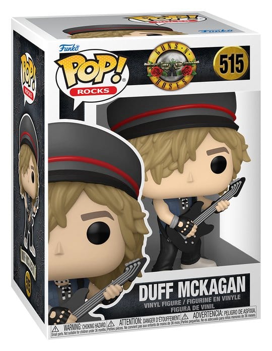 Guns N' Roses POP! Rocks Vinyl Figure – Duff McKagan (1985) 9 cm Funko