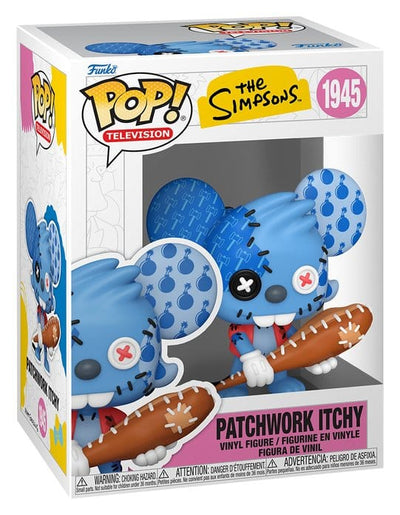 The Simpsons POP! Animation Action Figure Itchy Patchwork 9 cm Funko