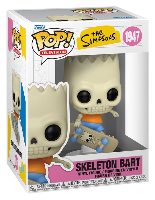 The Simpsons POP! Animation Action Figure Bart Scheletro 9 cm Funko