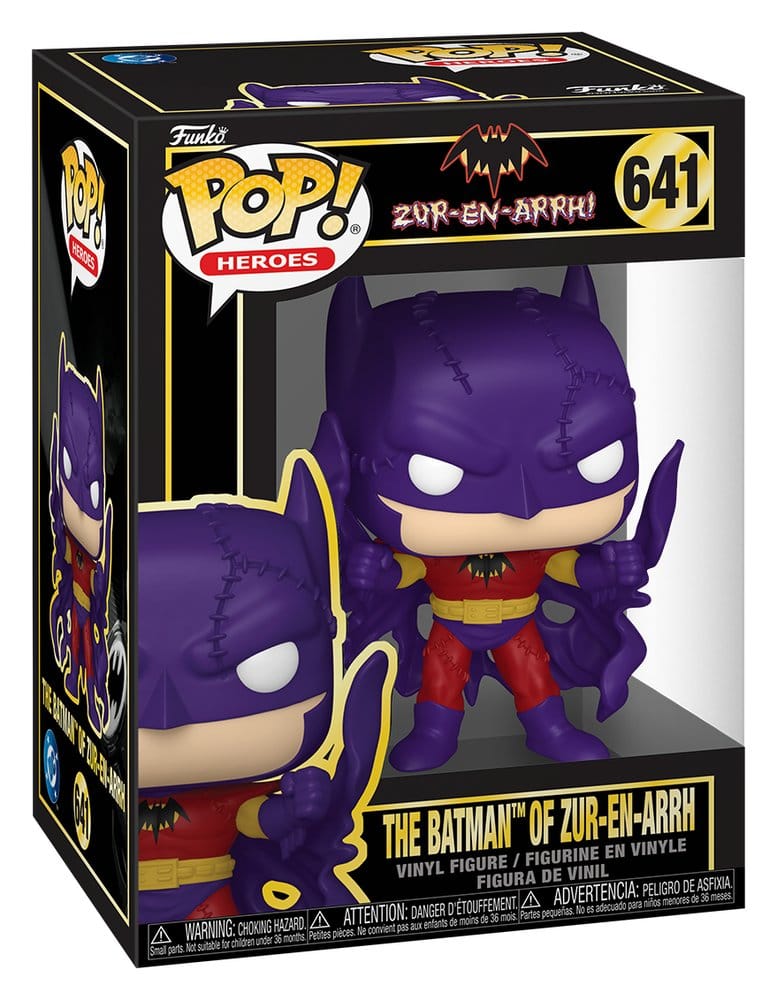 DC Comics POP! Heroes Action Figure The Batman of Zur-En-Arrh 9 cm Funko