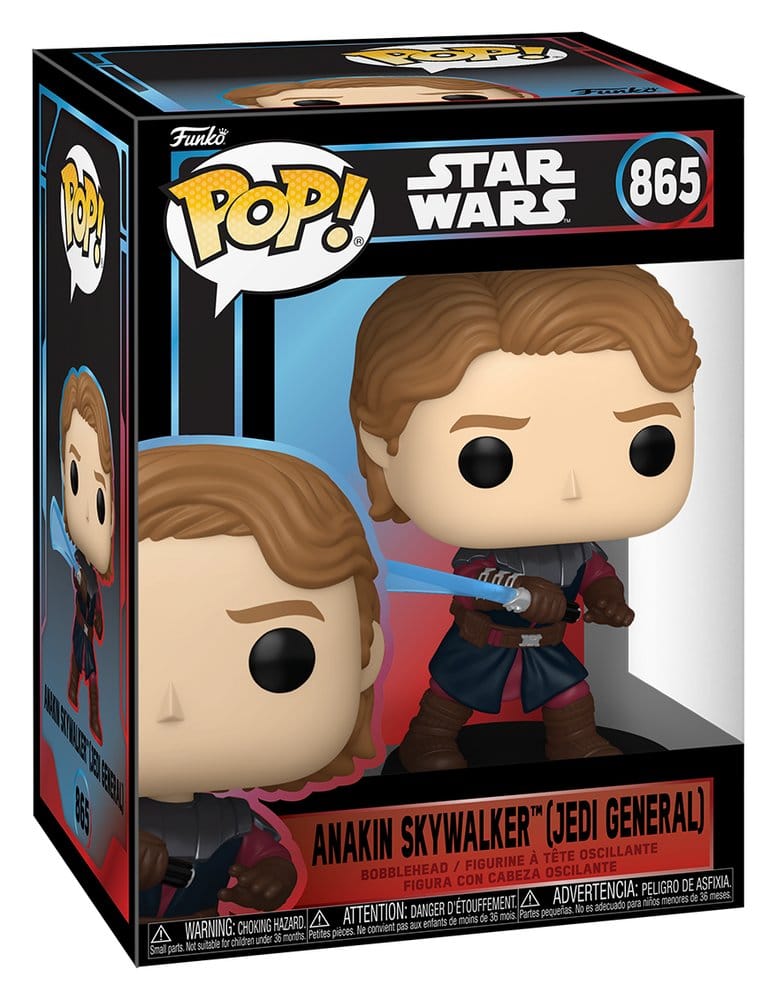 Star Wars POP! Vinyl Bobblehead Anakin Skywalker (Jedi General) 11 cm Funko