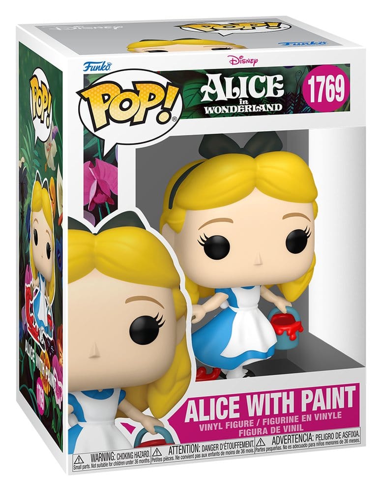 Alice nel Paese delle Meraviglie POP! Action Figure Alice con Vernice 9 cm Funko