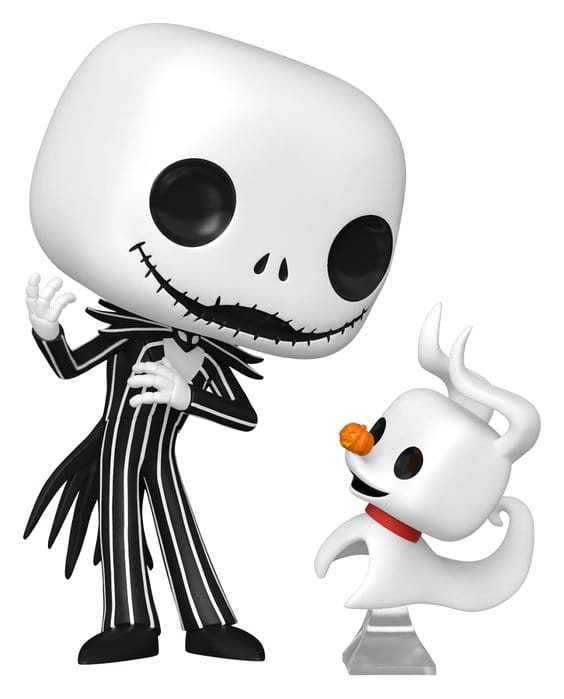 The Nightmare Before Christmas POP! & Buddy Vinyl Figure Jack & Zero 9 cm Funko