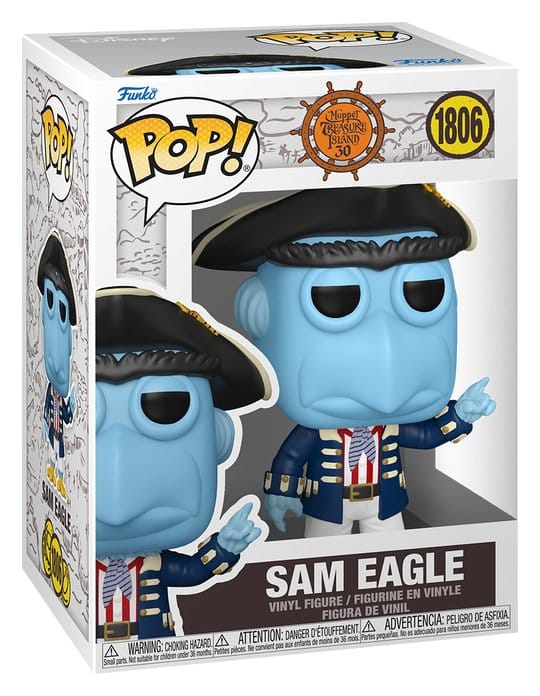 Funko POP! Movies: Muppet Treasure Island - Figure in Vinile Sam Eagle 9 cm