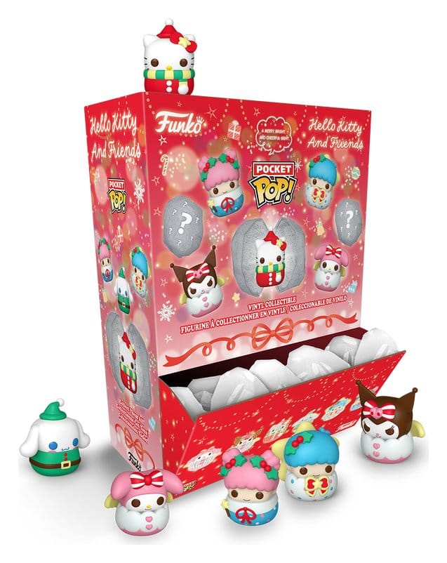 Funko Pocket POP! Sanrio Snowballs Display da 12 Mini Figure in Vinile 4 cm