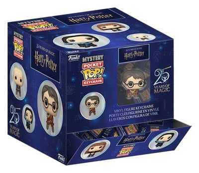 Harry Potter Mystery Pocket POP! Portachiavi in Vinile 10 cm 25th Anniversary Display (12)