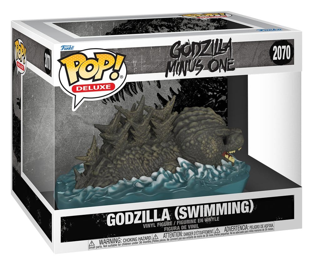 Godzilla POP! Deluxe Figura in Vinile Godzilla (Nuoto) 9 cm - Funko