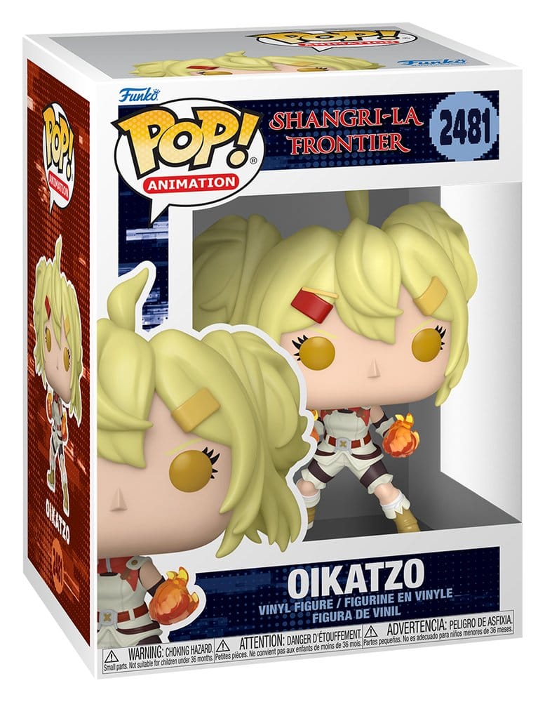 Shangri-La Frontier POP! Animation Action Figure in vinile Oikatzo 9 cm Funko