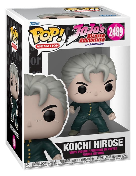 JoJo's Bizarre Adventure POP! Animation Action Figure in vinile Koichi (DIU) 9 cm Funko