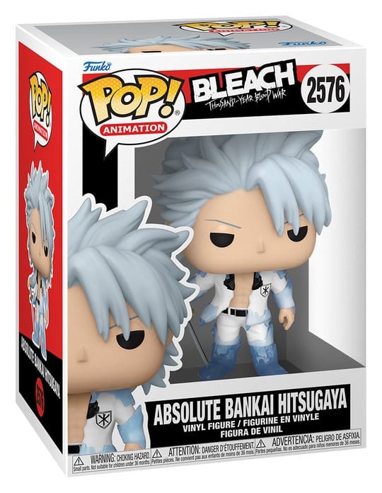 Bleach: Thousand-Year Blood War POP! Animation Figure in Vinile Hitsugaya 9 cm Funko