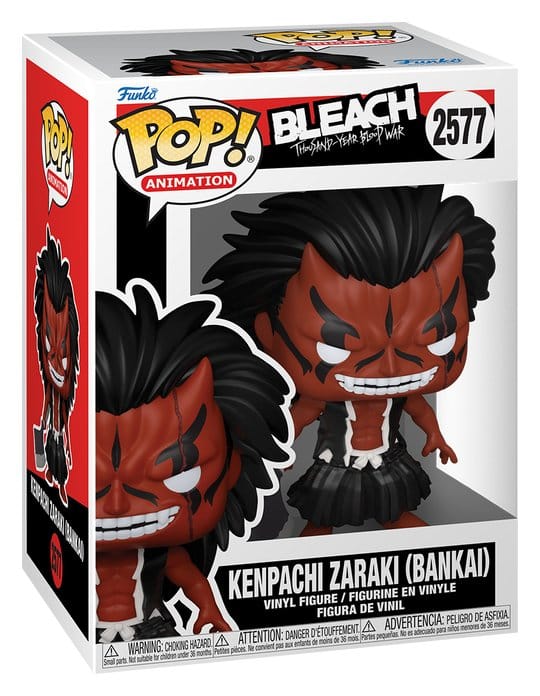 Bleach: Thousand-Year Blood War POP! Animation Action Figure Kenpachi 9 cm Funko
