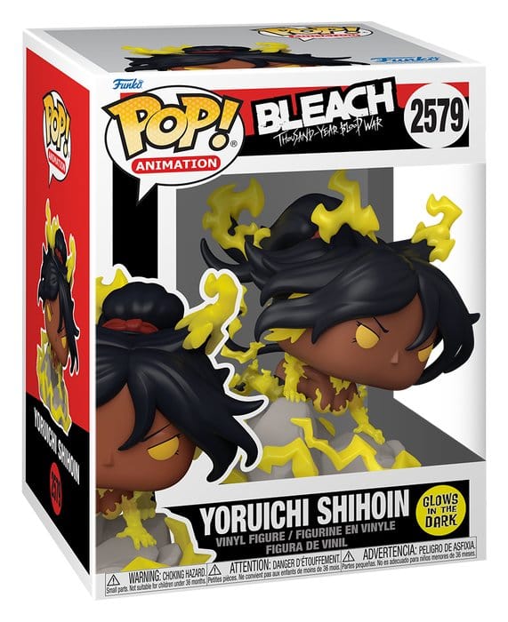 Bleach: Thousand-Year Blood War POP! Premium Figure in Vinile Yoruichi (Glow) 9 cm Funko