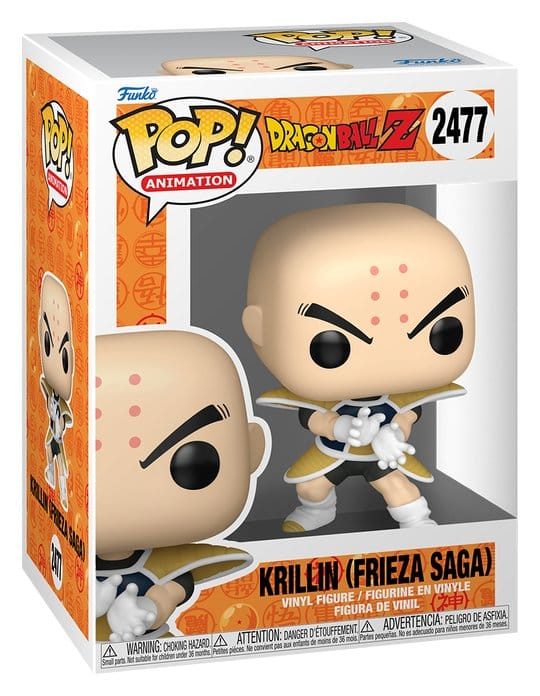 Dragon Ball Z POP! Rides Super Deluxe Figure in Vinile Krillin (Refresh) 15 cm Funko