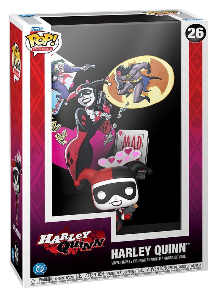 Funko Pop! Comics DC Comics Action Figure Harley Quinn 9 cm