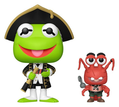 Funko POP! & Buddy I Muppet: L'Isola del Tesoro - Kermit e Polly in Vinile 9 cm