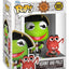 Funko POP! & Buddy I Muppet: L'Isola del Tesoro - Kermit e Polly in Vinile 9 cm
