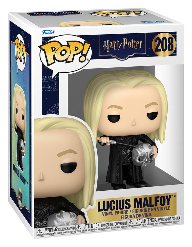 Funko POP! Movies Harry Potter Lucius Malfoy Action Figure in vinile 9 cm