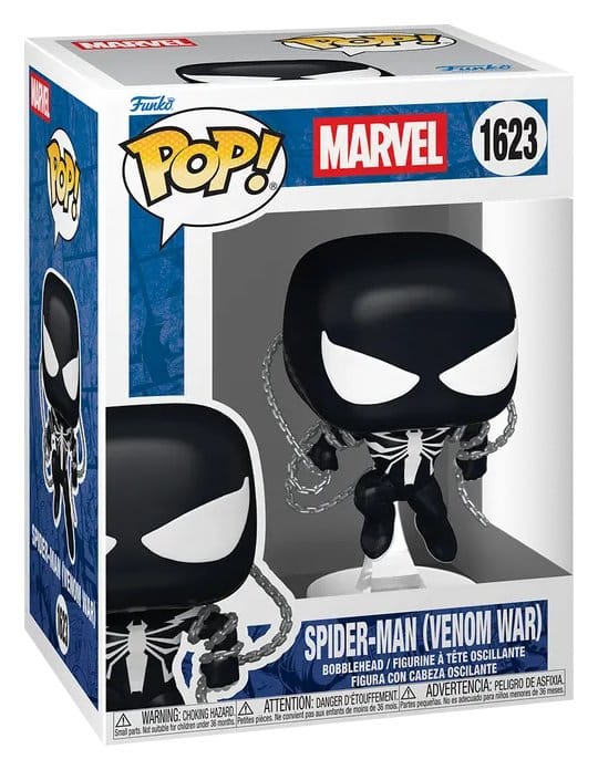 Funko POP! Marvel: Symbiote Spider-Man con catene, figure in vinile da 9 cm, assortimento da 6 pezzi