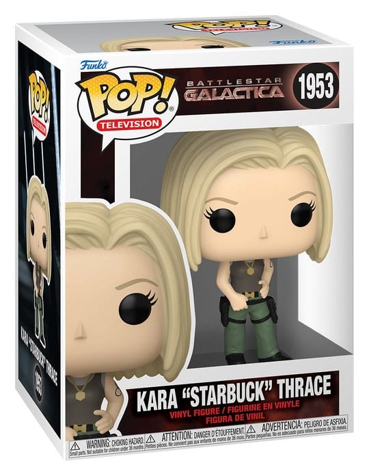Battlestar Galactica POP! Television Action Figure Kara Thrace 9 cm Funko
