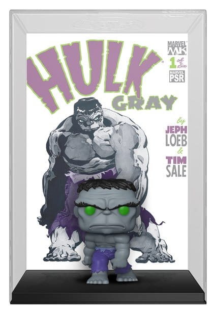 Marvel POP! Comic Covers Action Figure Gray Hulk 9 cm Funko