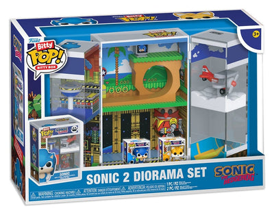 Sonic 2 Bitty POP! Box Diorama Set Funko
