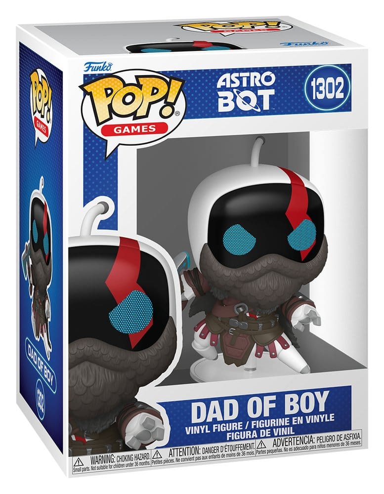 Astro Bot POP! Games Action Figure in vinile Dad of Boy 9 cm Funko
