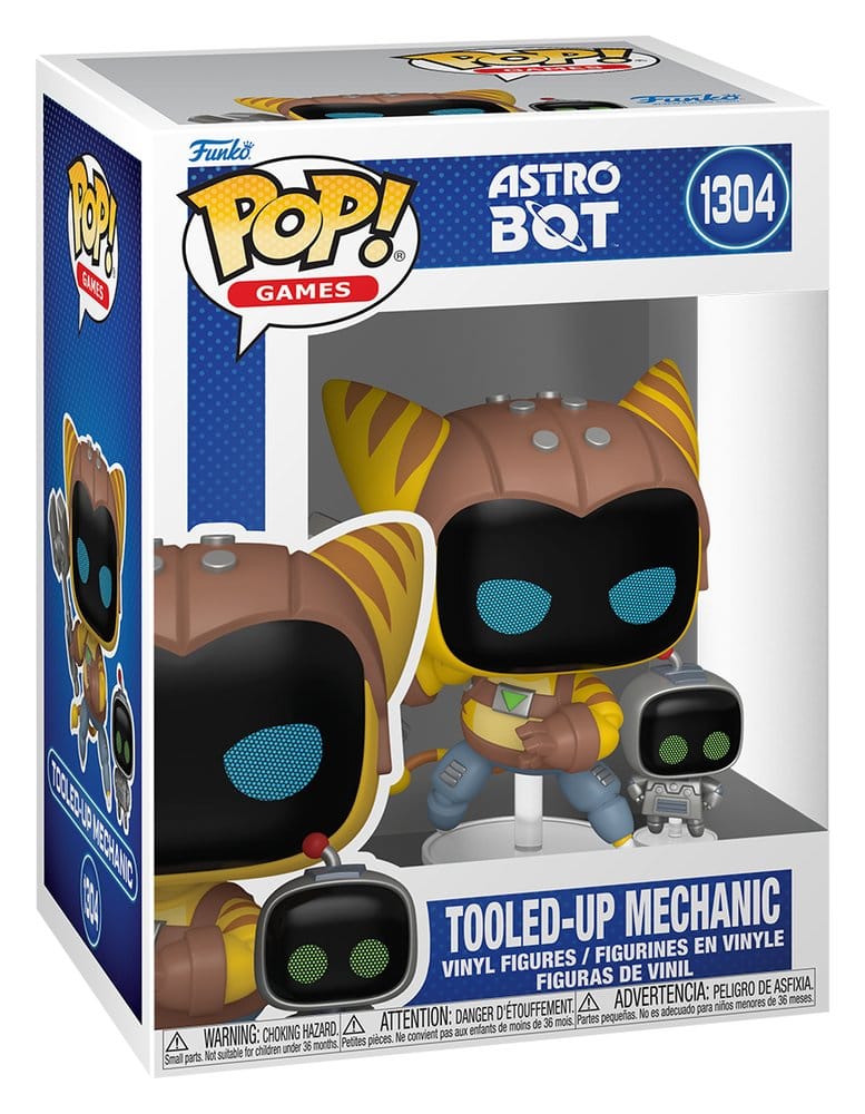 Astro Bot POP! Vinyl Figure Mechanic Funko 9 cm