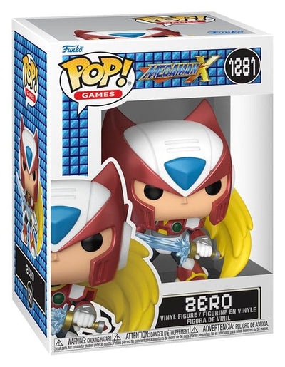 Mega Man POP! Games Action Figure Zero 9 cm Funko