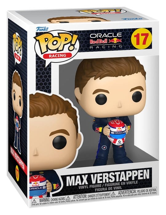 Funko POP! Racing Formula 1 Max Verstappen con Casco Action Figure 9 cm