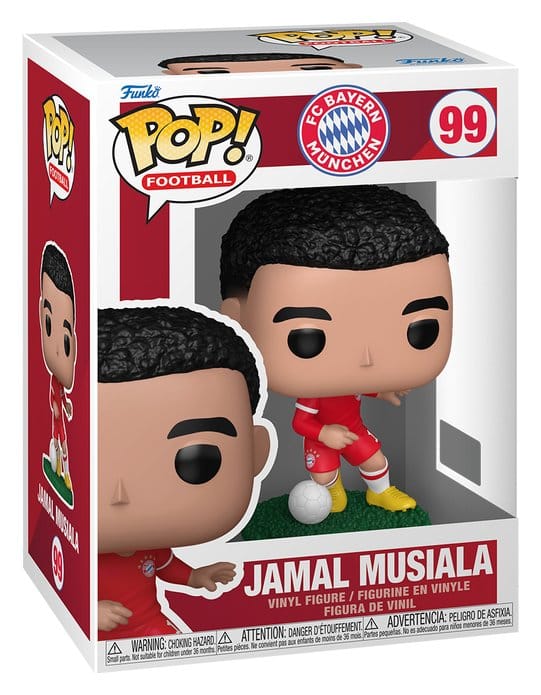 FC Bayern Munich POP! Football Figura in Vinile Jamal Musiala 9 cm - Funko
