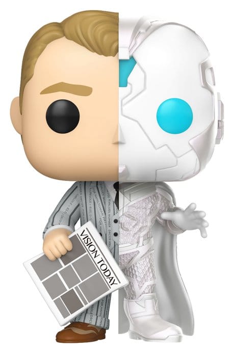 Funko POP! Marvel: Vision Quest - The Vision (Split) Action Figure 9 cm