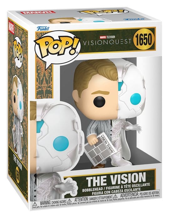 Funko POP! Marvel: Vision Quest - The Vision (Split) Action Figure 9 cm