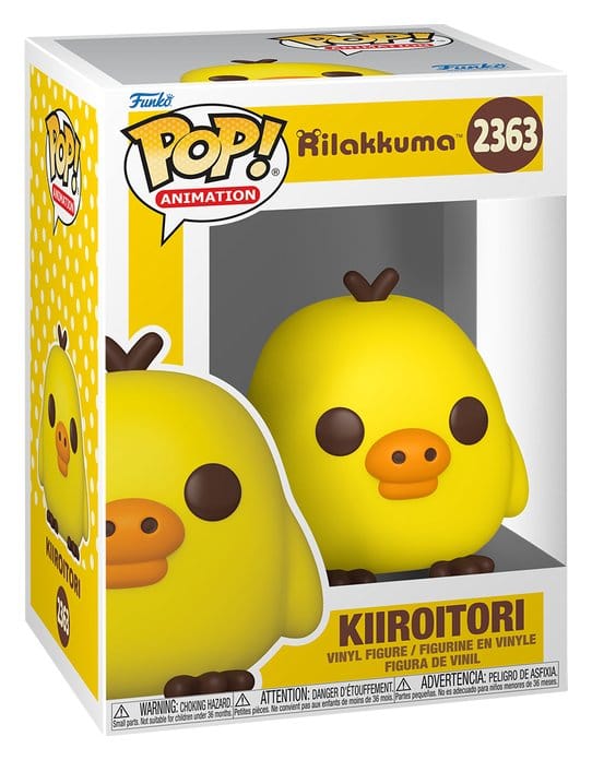 Rilakkuma POP! Animation Action Figure Kiiroitori 9 cm Funko