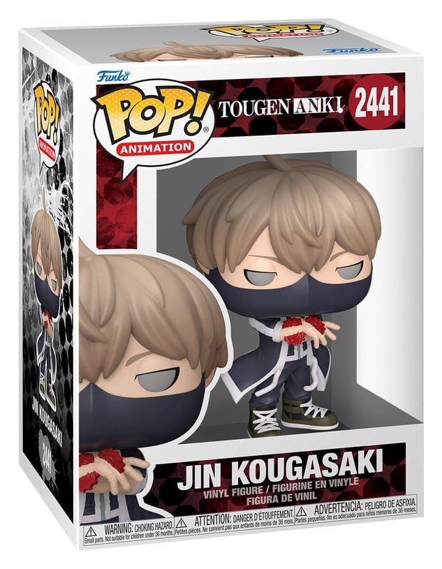 Tougen Anki POP! Animation Action Figure in Vinile Jin con Variante Chase 9 cm Assortimento (6)