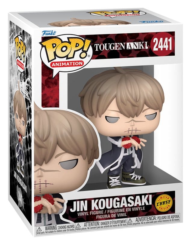Tougen Anki POP! Animation Action Figure in Vinile Jin con Variante Chase 9 cm Assortimento (6)