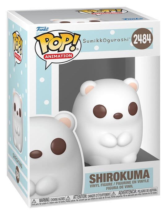 Sumikko Gurashi POP! Animation Action Figure in vinile Shirokuma 9 cm Funko