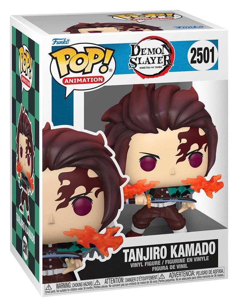 Demon Slayer: Kimetsu no Yaiba - The Movie Action Figure in vinile POP! Animation Tanjiro 9 cm Funko