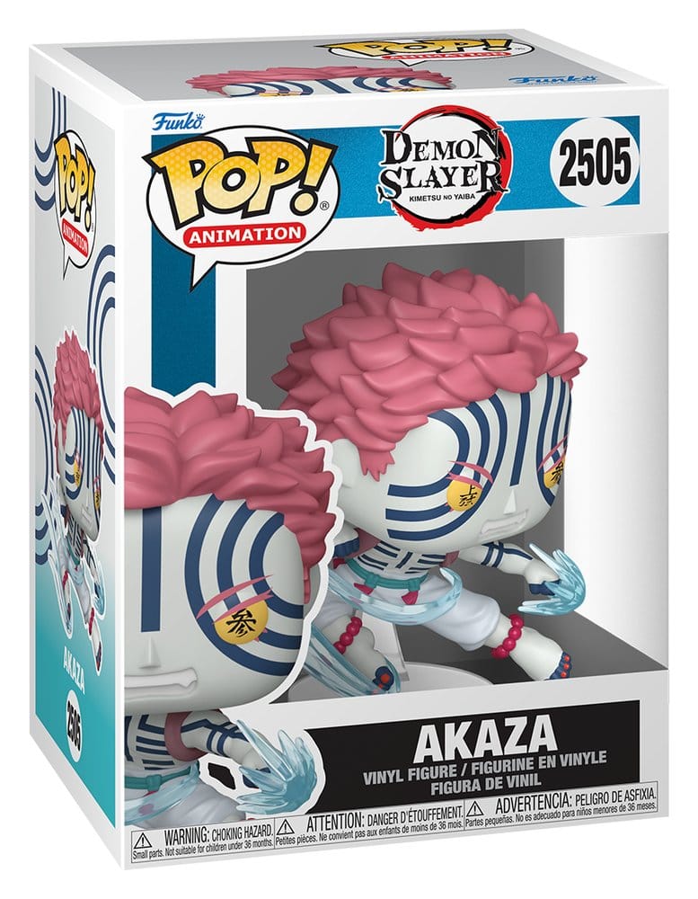Demon Slayer: Kimetsu no Yaiba - The Movie Action Figure in vinile POP! Animation Akaza 9 cm Funko