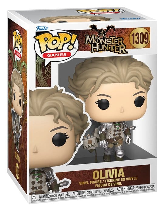 Monster Hunter Wilds POP! Games Action Figure in vinile Olivia 9 cm Funko