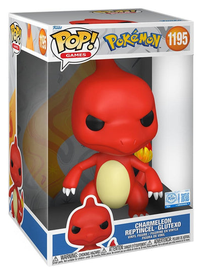 Funko POP! Pokémon Super Sized Jumbo Charmeleon - Figura in Vinile 25 cm