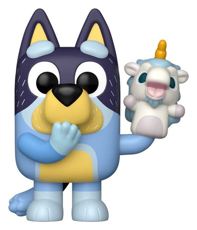 Funko POP! Games Bluey Bandit con Unicorse Vinyl Figure 9 cm