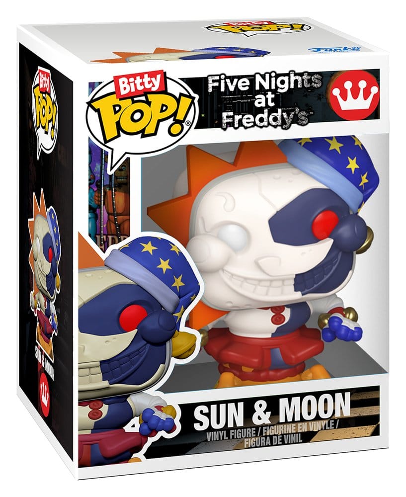 Five Nights at Freddy's Bitty POP! 2-Pack Withered Freddy & Sun & Moon Mini Action Figure Funko