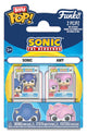 Sonic the Hedgehog Bitty POP! Action Figure 2-Pack Sonic e Amy Rose 2 cm Funko