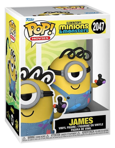 Funko Pop! Rocks Minions 3 James Action Figure 9 cm