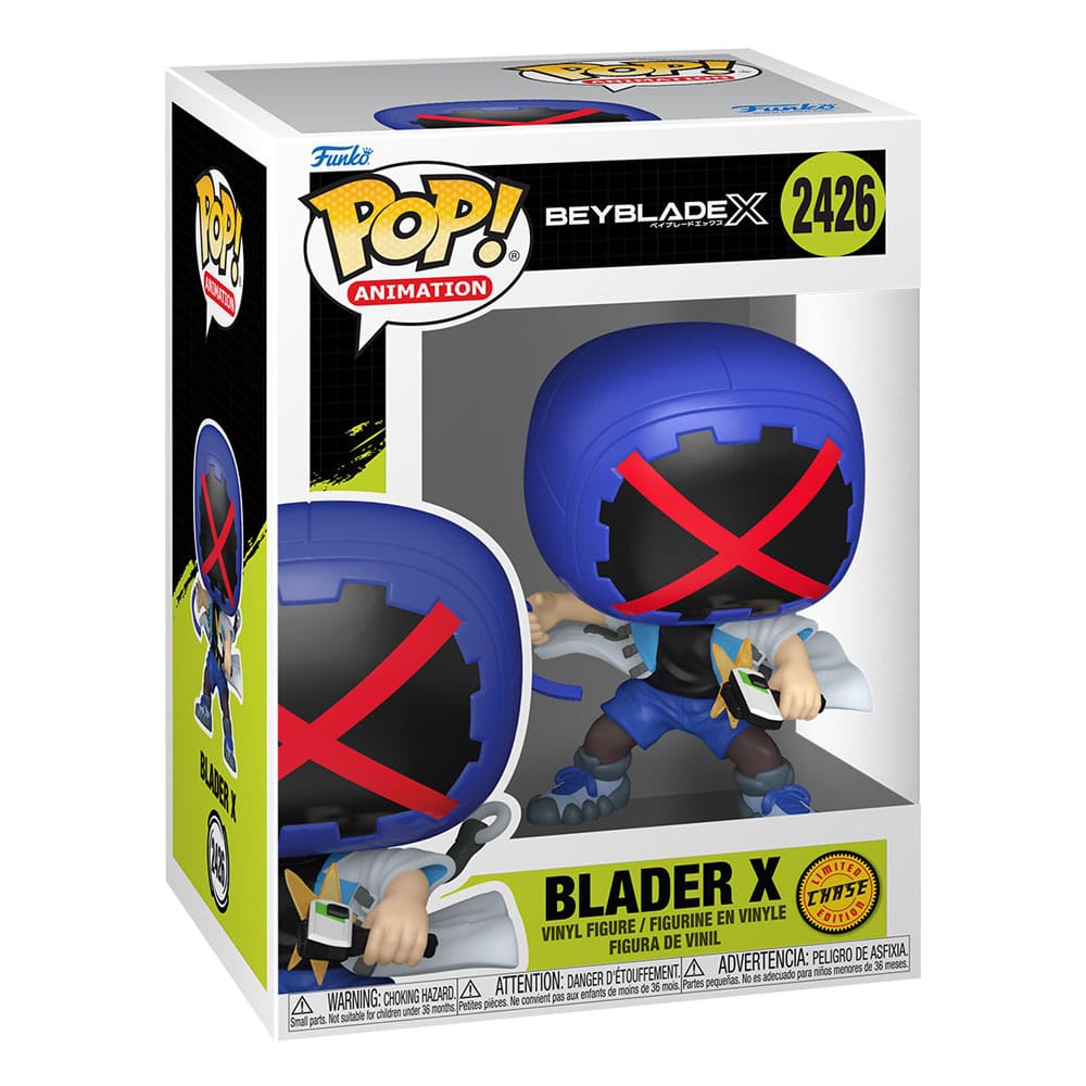 Beyblade POP! Animation Vinyl Figures Jaxon con Variante Chase 9 cm Assortimento (6)