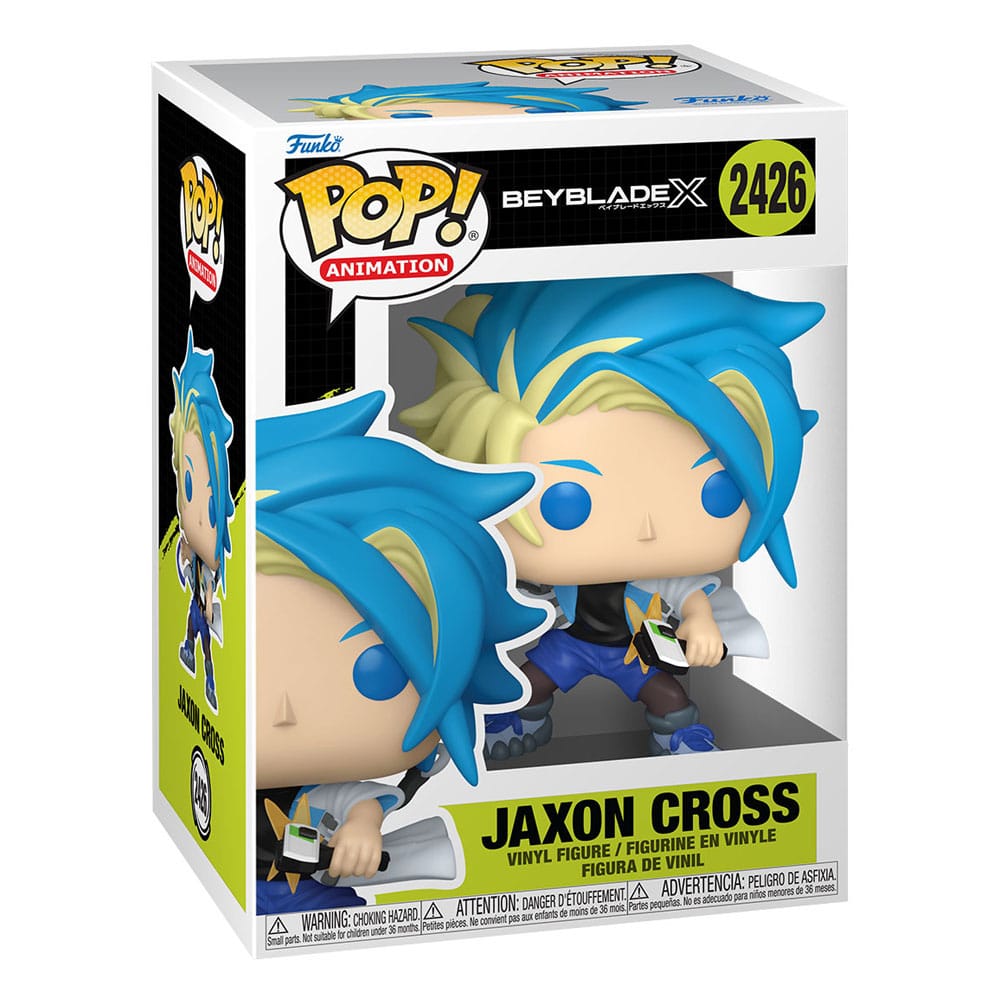 Beyblade POP! Animation Vinyl Figures Jaxon con Variante Chase 9 cm Assortimento (6)