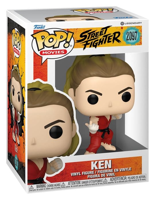 Street Fighter POP! Movies Vinyl Figure Ken 9 cm Funko