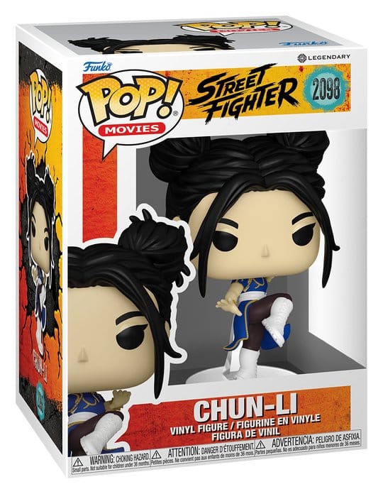 Street Fighter POP! Movies Vinyl Figure Chun-Li 9 cm Funko