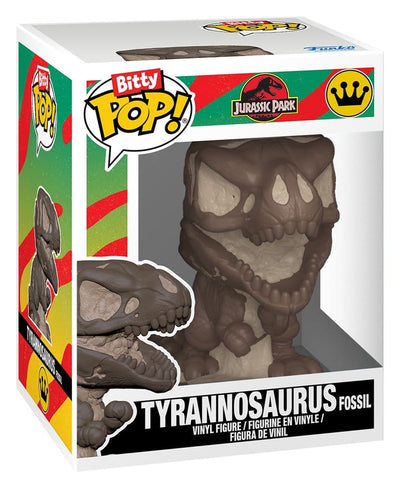 Jurassic Park Bitty POP! 2-Pack Tyrannosaurus Fossil & Dilophosaurus Funko Mini Figure