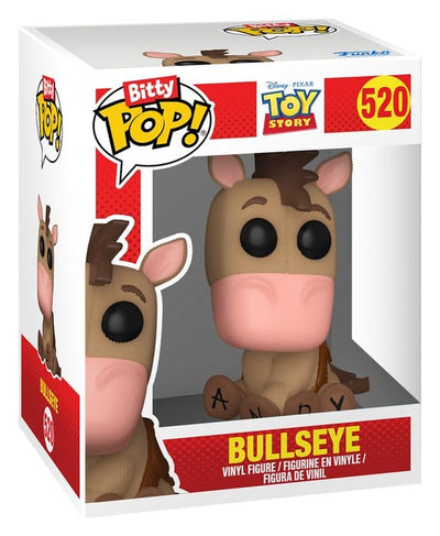 Toy Story Bitty POP! Mini Figure in Vinile 2-Pack Jessie & Bullseye 2 cm - Funko
